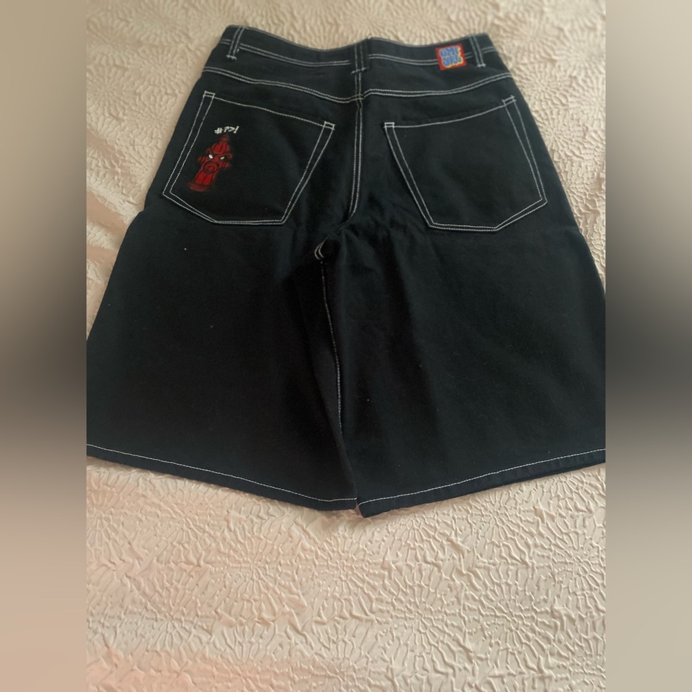Black Empyre Jean Shorts✨